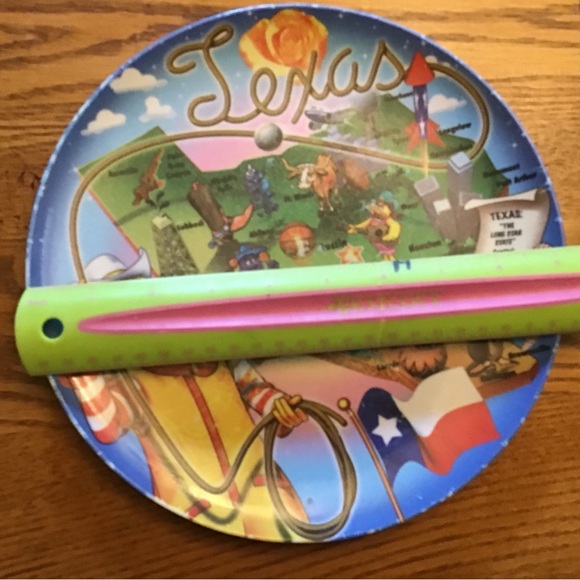 🍽️ ★❦꒒ik୧⌵♡⌵N୧w❦★ AUCTION PRICE👩🏻‍⚖️ McDonald's Texas State Plate - Picture 4 of 4
